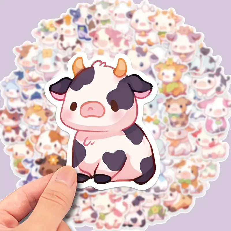 Happy Cows Stickers