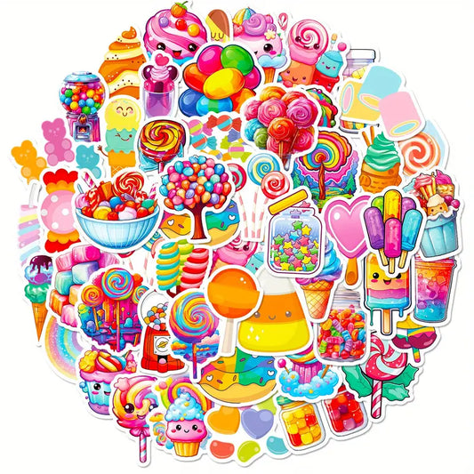 Lollipops and Candy Stickers