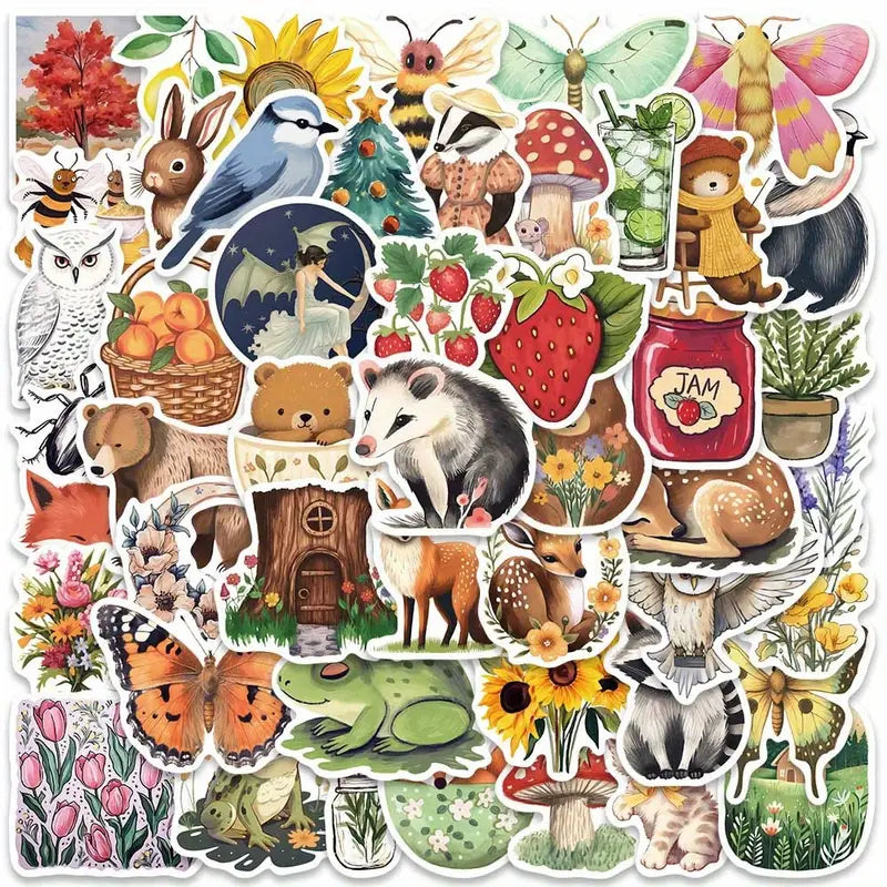 Mysterious Forest Stickers