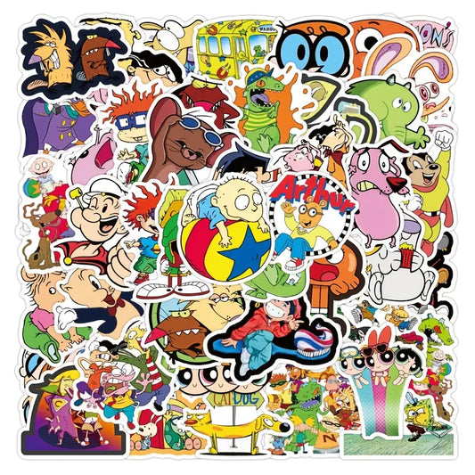 Retro Cartoon Stickers